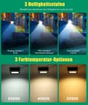 Aigostar Solar LED Flutlichtstrahler 50W IP66 Dimmbar Bild 5