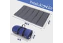 nobleza Wasserdichte Hundematte Blau/Grau Faltbar Tragbar Bild 3