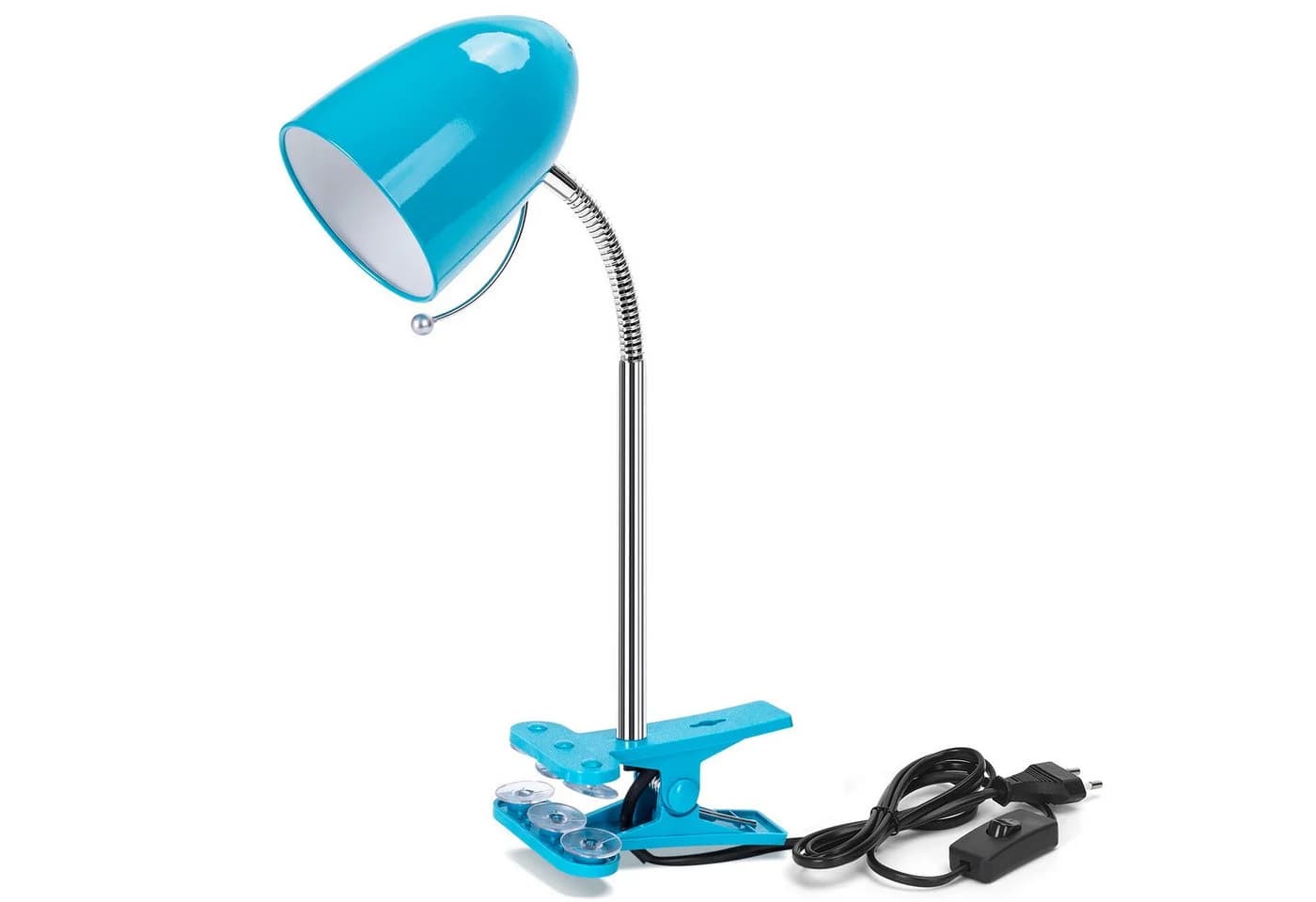 Aigostar LED Klemmleuchte Retro Blau E27