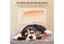 nobleza Selbstheizende Tierdecke Grau Wärmematte für Katzen & Hunde Bild 3