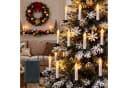 Aigostar LED-Lichtervorhang Lichterkerzen Weihnachtsbaum 5M 25 Kerzen 8 Modi Bild 1
