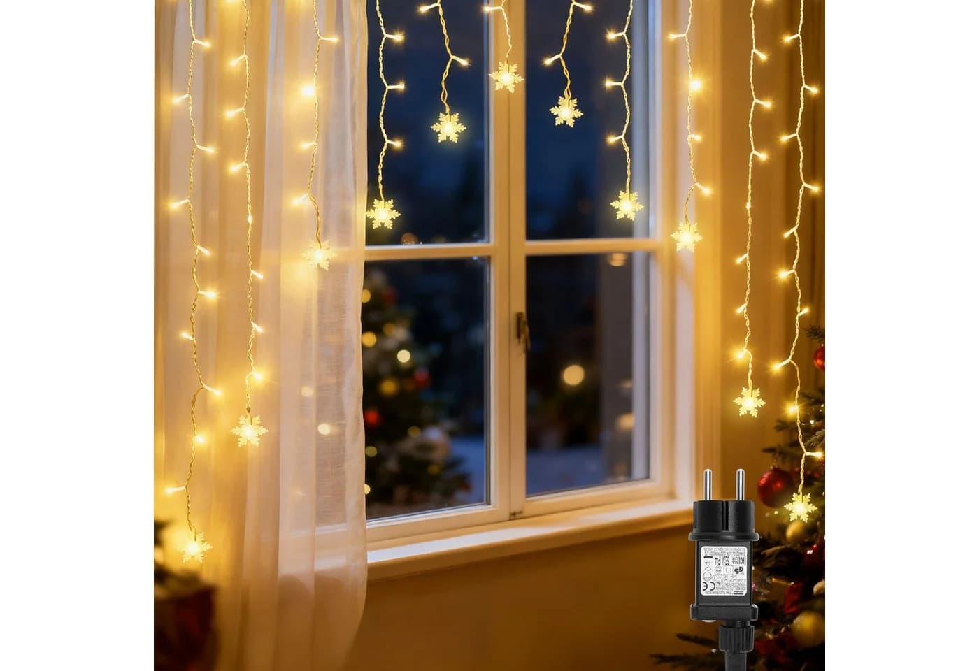 Aigostar LED-Lichterkette Lichtervorhang 82 LEDs - Bild 2