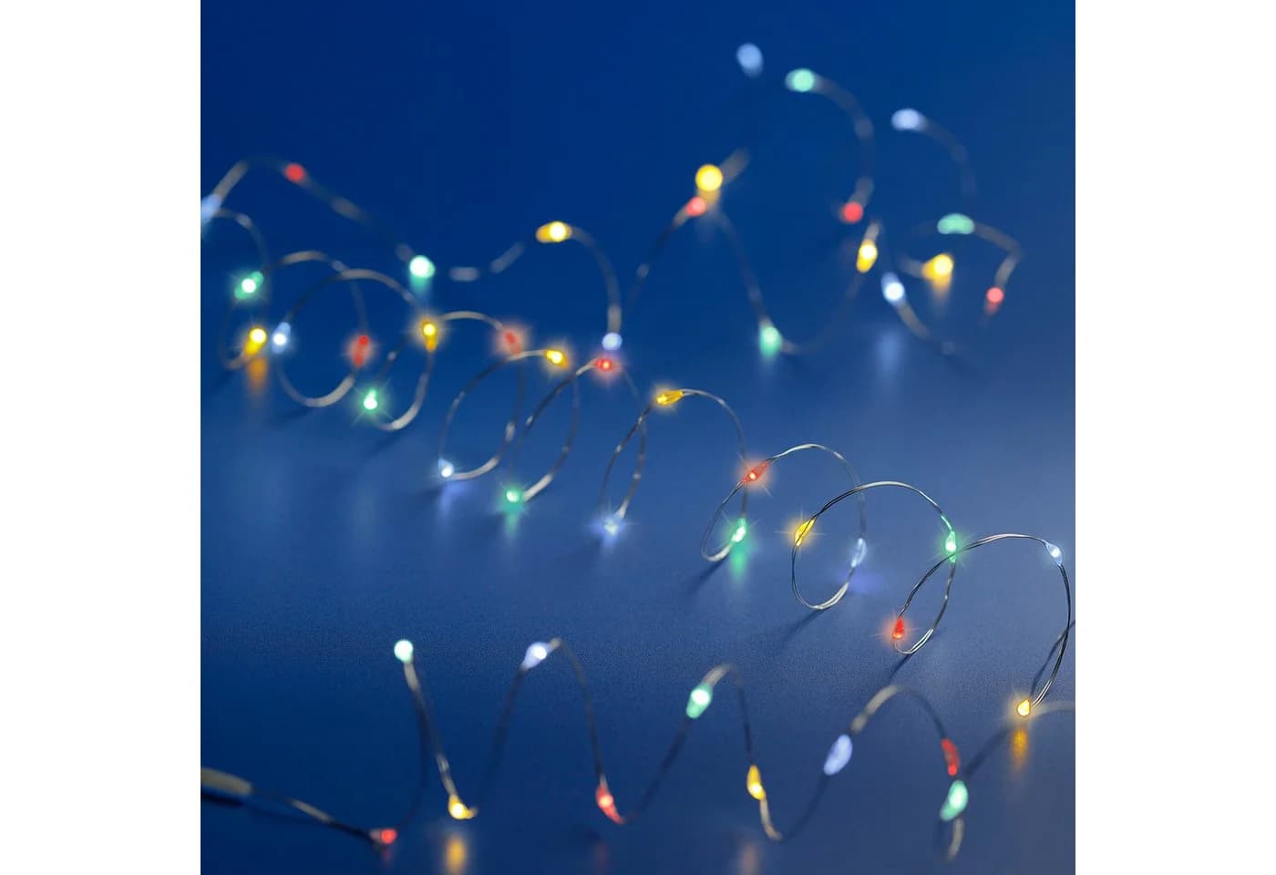 Lumineo LED-Lichterkette Bunt mit Timer 495cm 100 LEDs - Bild 3