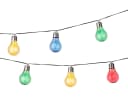 Lumineo LED Solar Lichterkette Bunt Warmweiß 4,5m Bild 1
