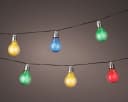 Lumineo LED Solar Lichterkette Bunt Warmweiß 4,5m Bild 3