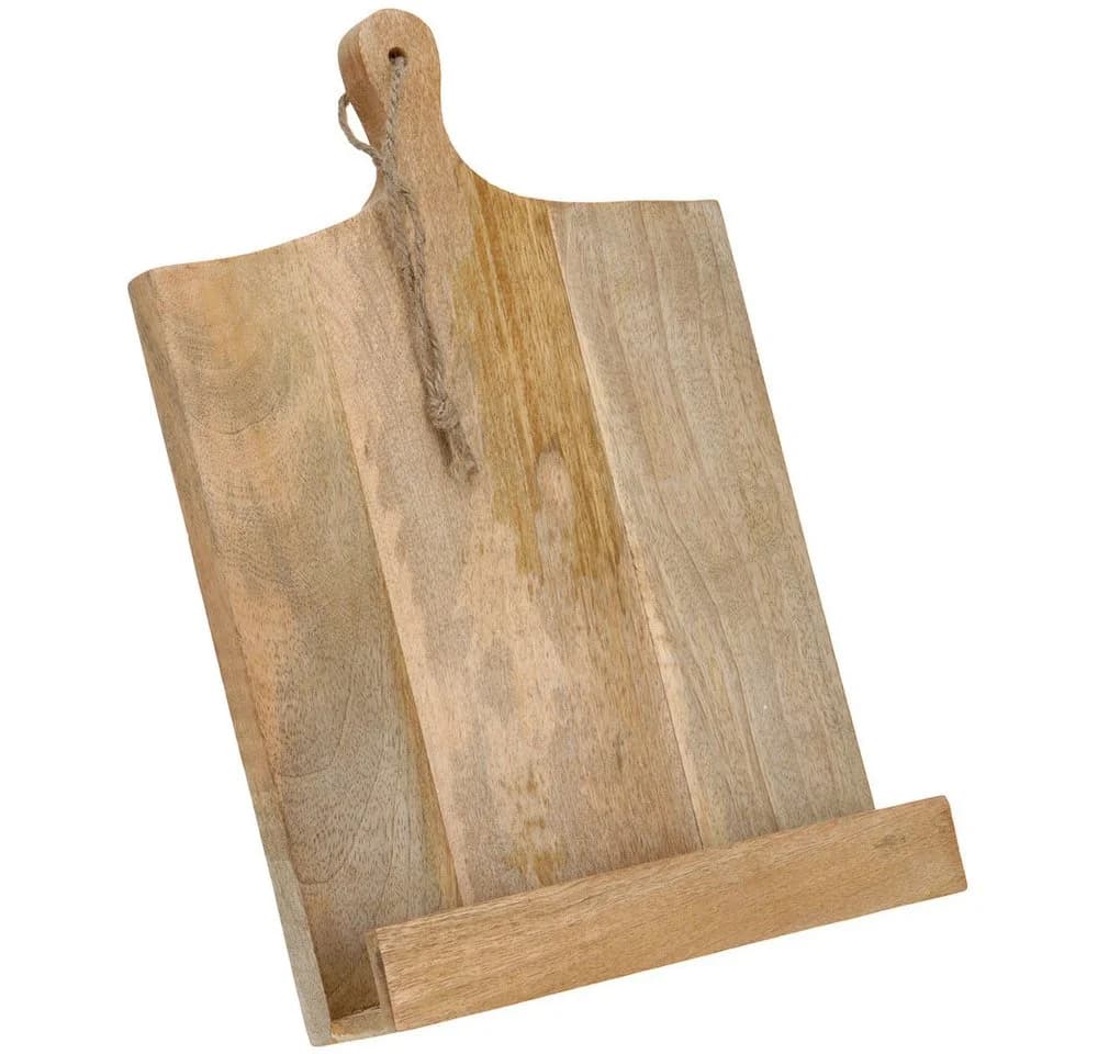 Excellent Houseware Kochbuchhalter aus Naturholz - Bild 2