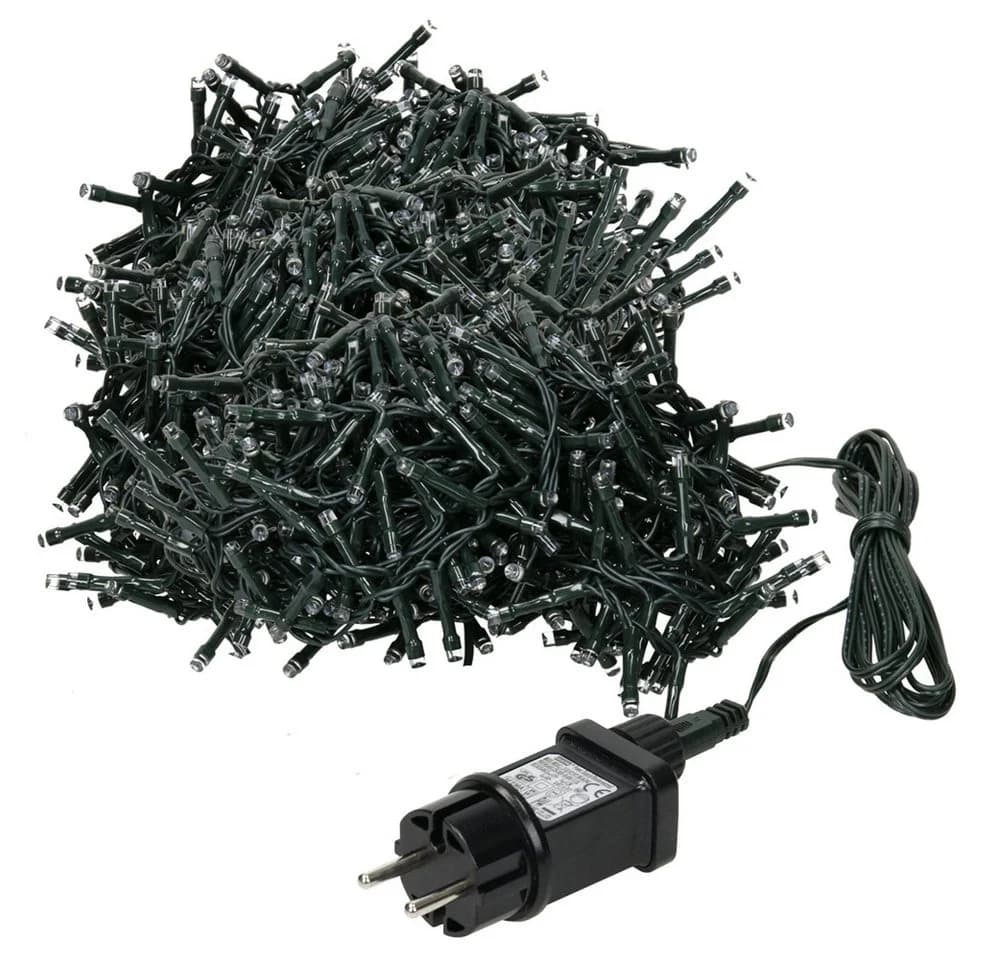 ECD Germany LED-Lichterkette 560 LEDs Warmweiß 11m IP44 - Bild 2