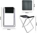 Mojawo 2in1 Campingtisch klappbar Aluminium Bild 1