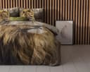 Sitheim® Bettwäsche SLEEPTIME Lion Mind Taupe 3-teilig 100% Baumwolle Bild 4