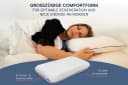 Casimum Nackenkissen COMFORT Memory Foam Ergonomisch 70x40 cm Bild 4