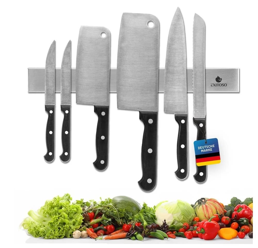 Exitoso Hängeaufbewahrung 40 Edelstahl Magnetleiste Silber - Bild 2