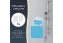Homerella Duschmatte Rutschfest 53x53cm BPA-frei Bild 3