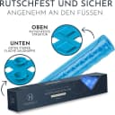 Homerella Badematte rutschfest blau schimmelresistent inkl. Aufhängung Bild 4