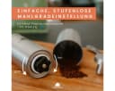 GRØNENBERG Espressokocher Spar Set 2 mit manueller Mühle & Edelstahl Mokkakanne Bild 3