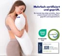 SLEEPI Nackenstützkissen Comfort Visco Memory Schaumstoffkern Bild 3