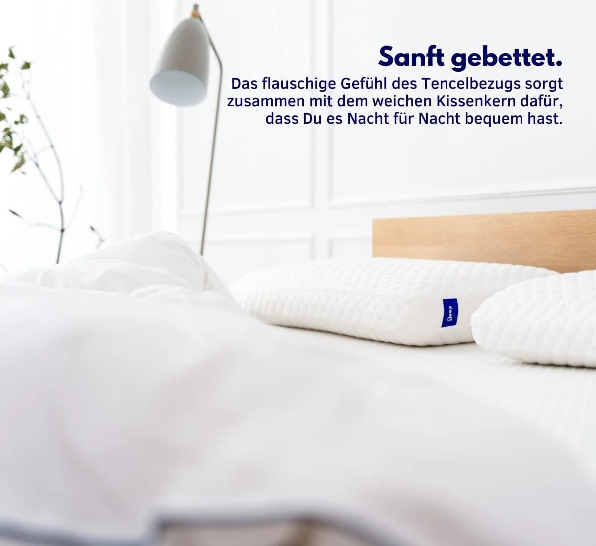 SLEEPI Nackenstützkissen Comfort Visco Memory Schaumstoffkern - Bild 5