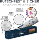 Homerella Badematte rutschfest Kinder BPA-frei 100x40cm mit Haken Bild 4