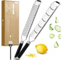 Exitoso Zitronenreibe 2er-Set Edelstahl Zitruszester Bild 2