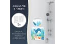 Homerella Duschmatte rutschfest Kinder BPA-frei mit Haken Bild 3