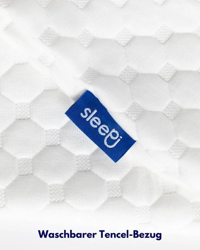 SLEEPI Kopfkissen Cloud - Höhenverstellbar mit Memory-Schaum & Tencel - Bild 5
