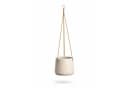 finestgreen Blumenampel Patt Hängepflanztopf Grau Fiberclay Beton-Optik Bild 2