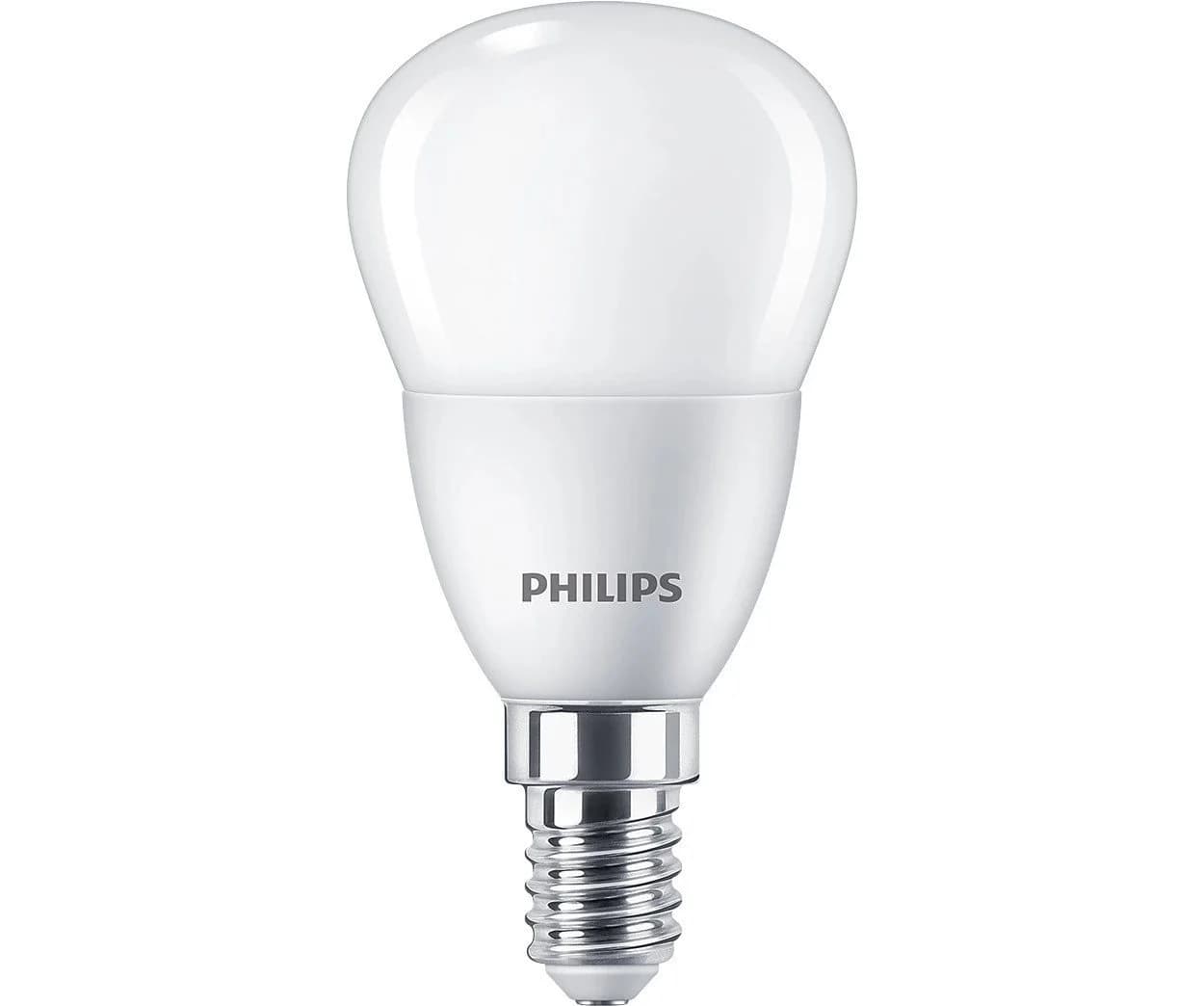 Philips LED-Leuchtmittel E14 P45 Tropfenform 5W Kaltweiß - Bild 2