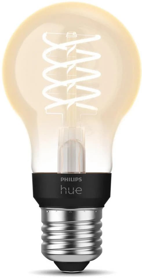 Philips Hue LED-Filament A60 E27 Smart Lampe Warmweiß 550lm