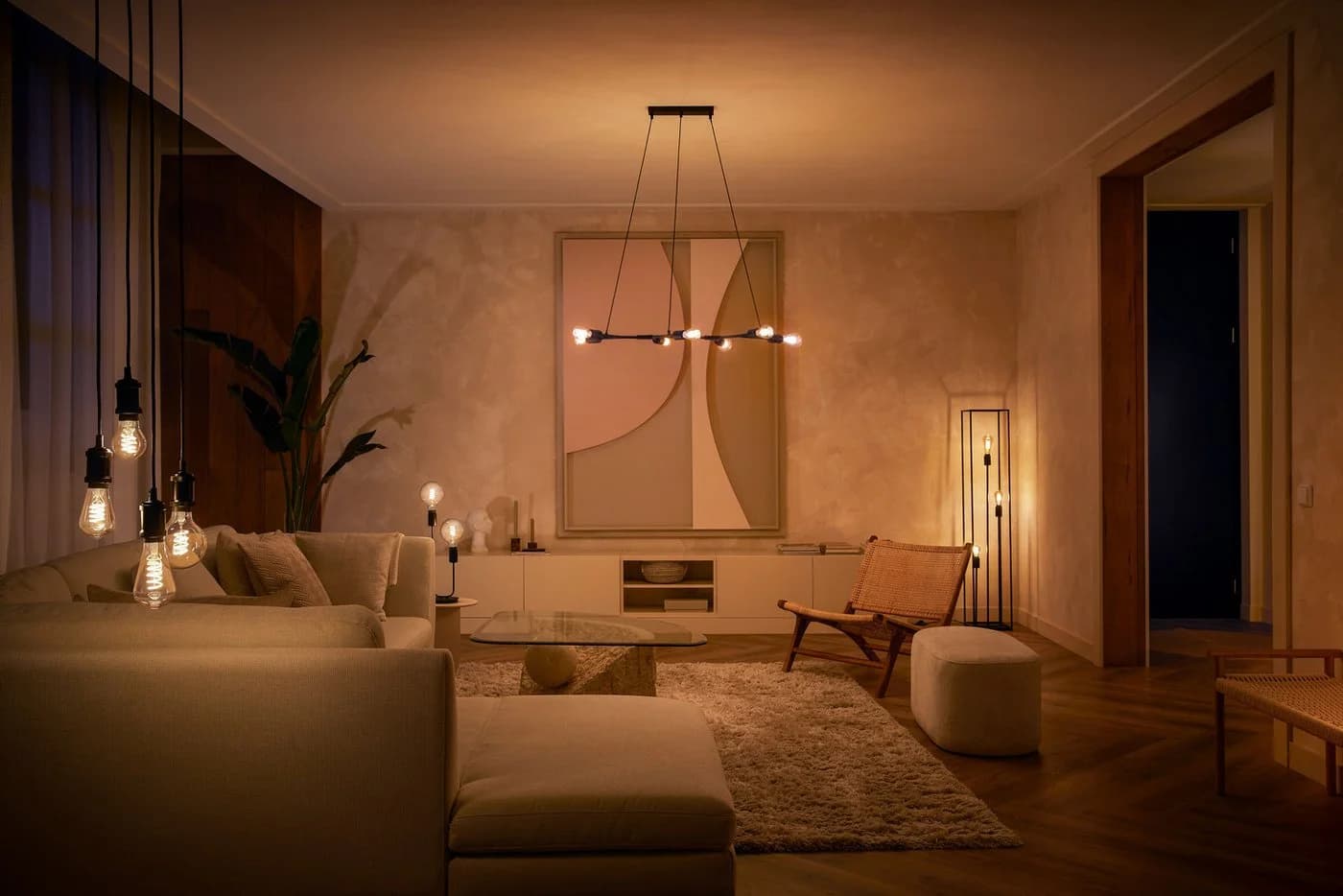 Philips Hue LED-Filament A60 E27 Smart Lampe Warmweiß 550lm - Bild 5