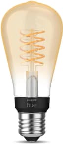 Philips Hue LED-Filament White Edison ST64 E27 Warmweiß Smart Bild 3
