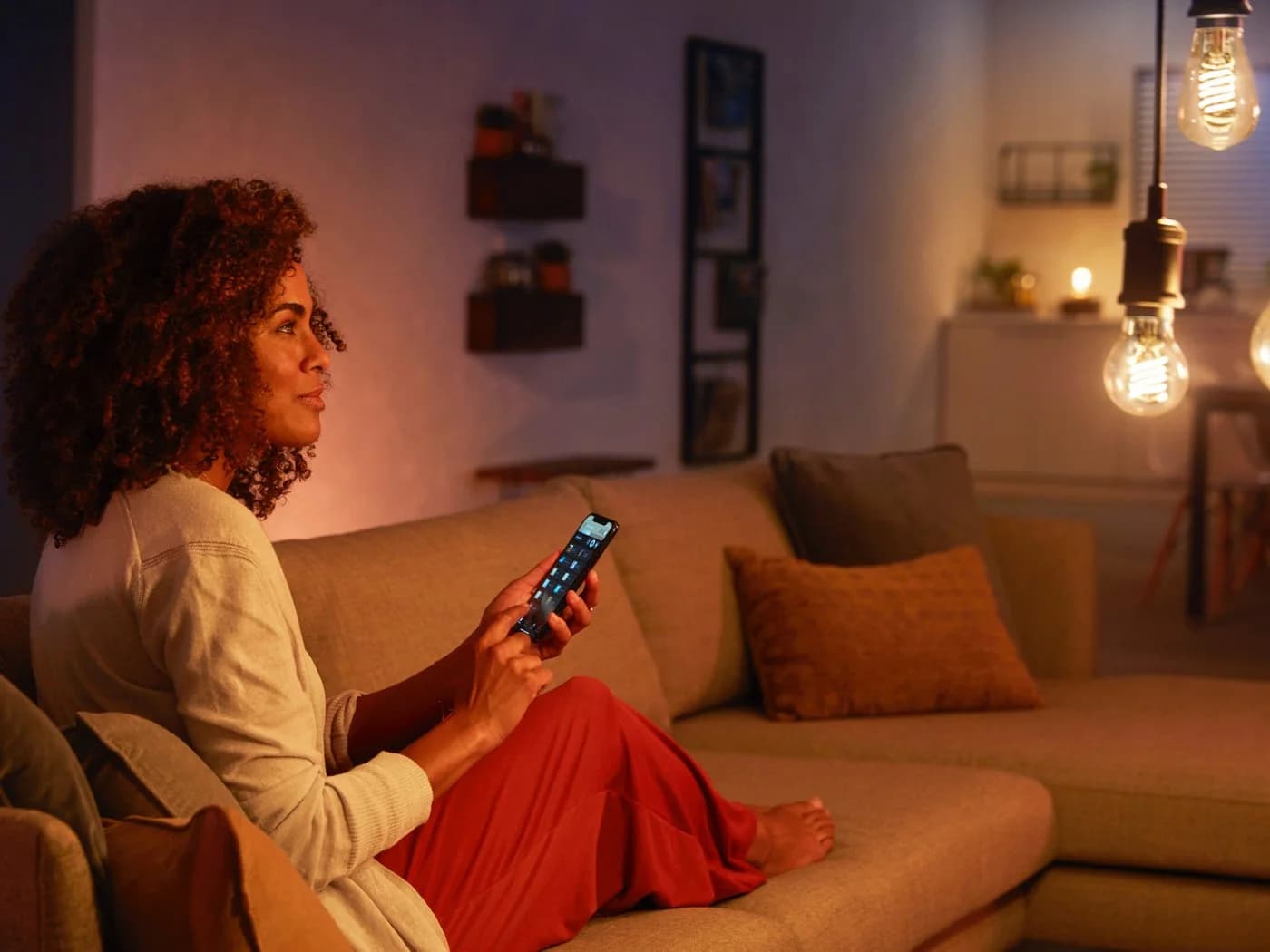 Philips Hue LED-Filament White Globe G93 550lm E27 Warmweiß Smart - Bild 4
