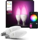 Philips Hue LED-Leuchtmittel White and Color Ambiance Kerze 470lm, E14, 2 St., Farbwechsler Bild 2