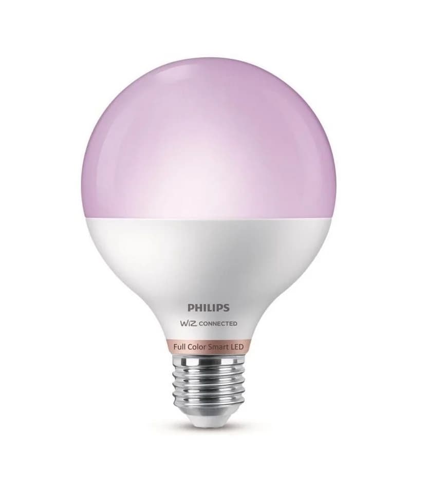Philips Smart LED Leuchtmittel Tunable White & Color G95 E27 Dimmbar