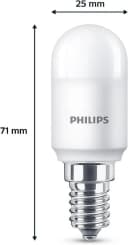 LED-Leuchtmittel in Röhrenform, Warmweiß Bild 1