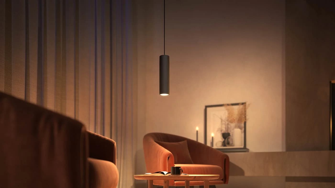 Philips Hue Perifo LED-Pendel Erweiterung Schwarz Smart Steuerung - Bild 3