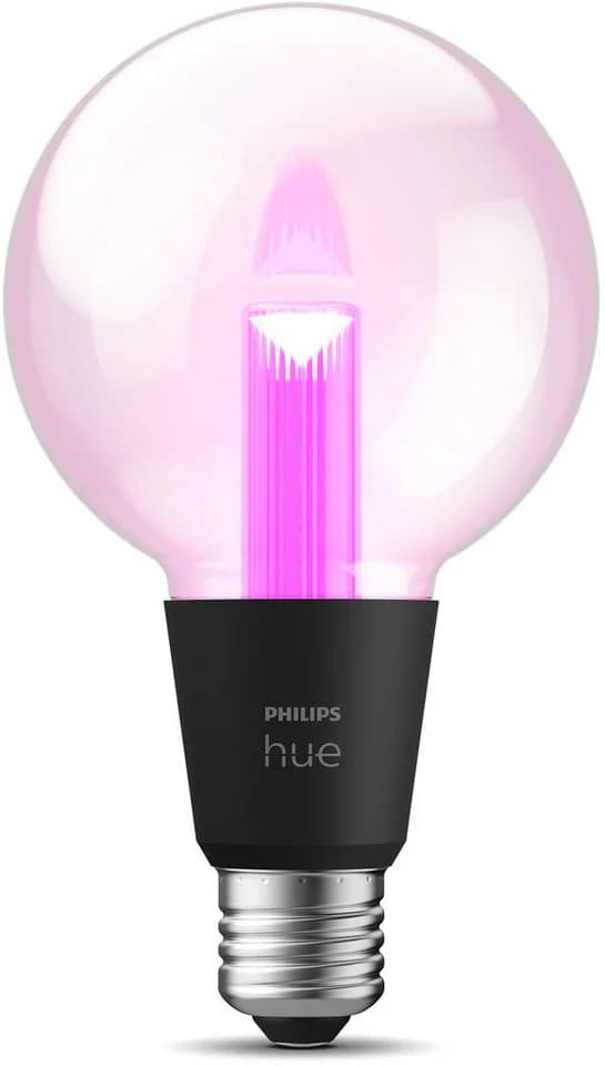 Philips Hue LED Leuchtmittel White and Color Ambiance Lightguide Globe G95 E27