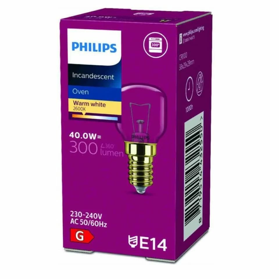 Philips E14 Glühlampe 40W Warmweiß Klar Dimmbar - Bild 2