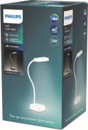 Philips LED Schreibtischlampe Rock Weiß Dimmfunktion Akku Bild 3