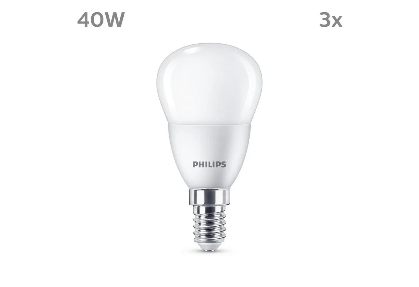Philips Hue LED classic Lampe 40W E14 warmweiß 470lm matt 3er Pack - Bild 2