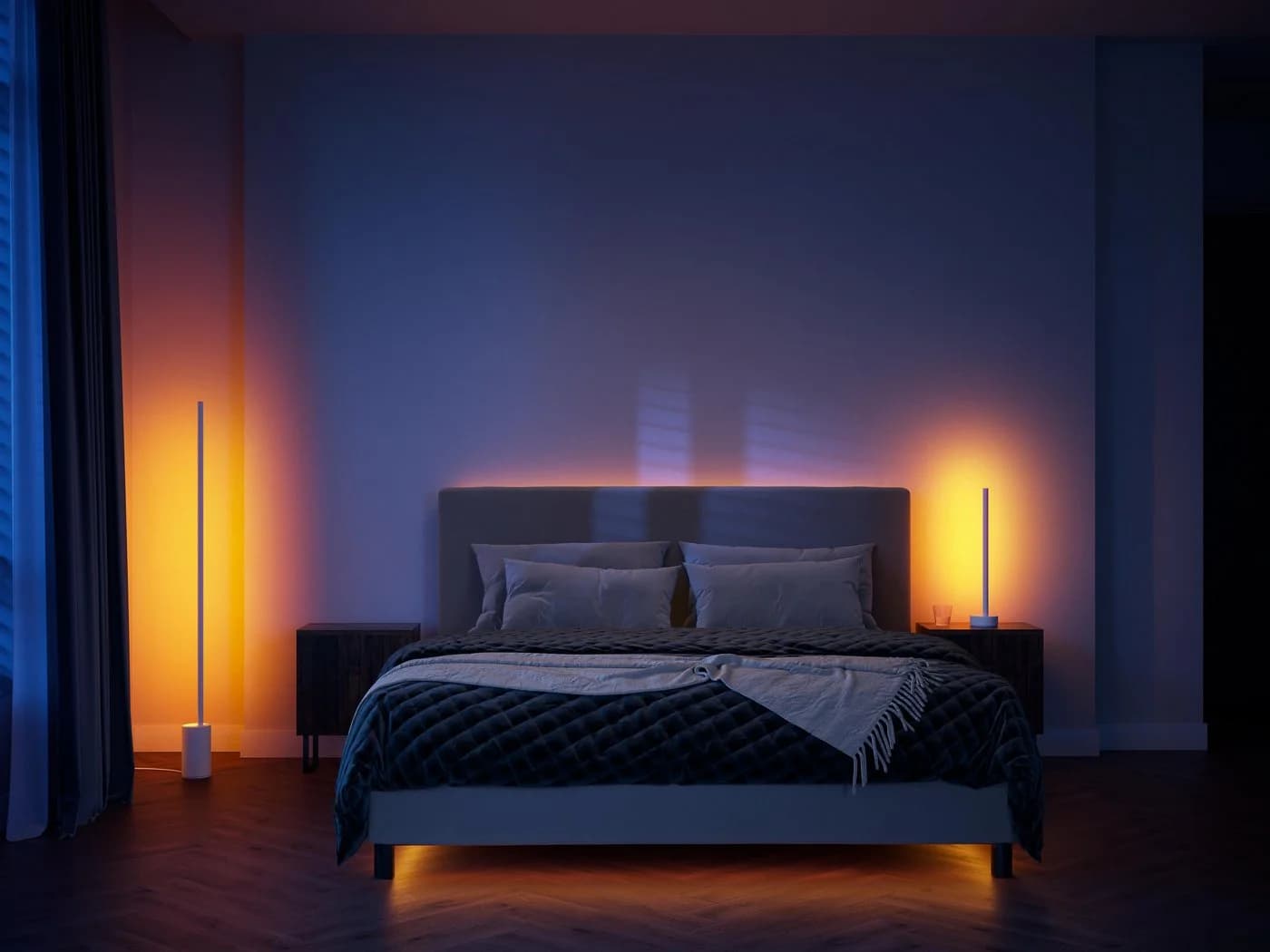 Philips Hue Signe Stehleuchte Schwarz Smart LED mit Farbverlauf - Bild 3
