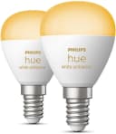 Philips Hue LED-Leuchtmittel White Ambiance Luster 470lm, E14, 2 St., Farbwechsler Bild 1