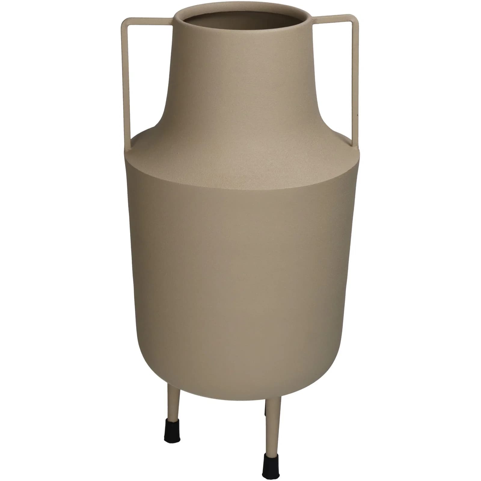 Vase IRON Beige Metall