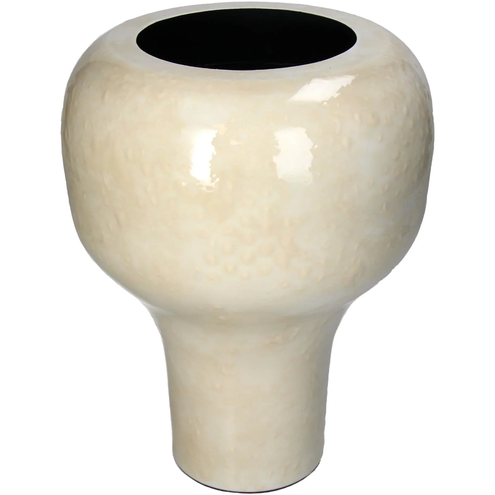 Ostermann Vase Beige Eisen