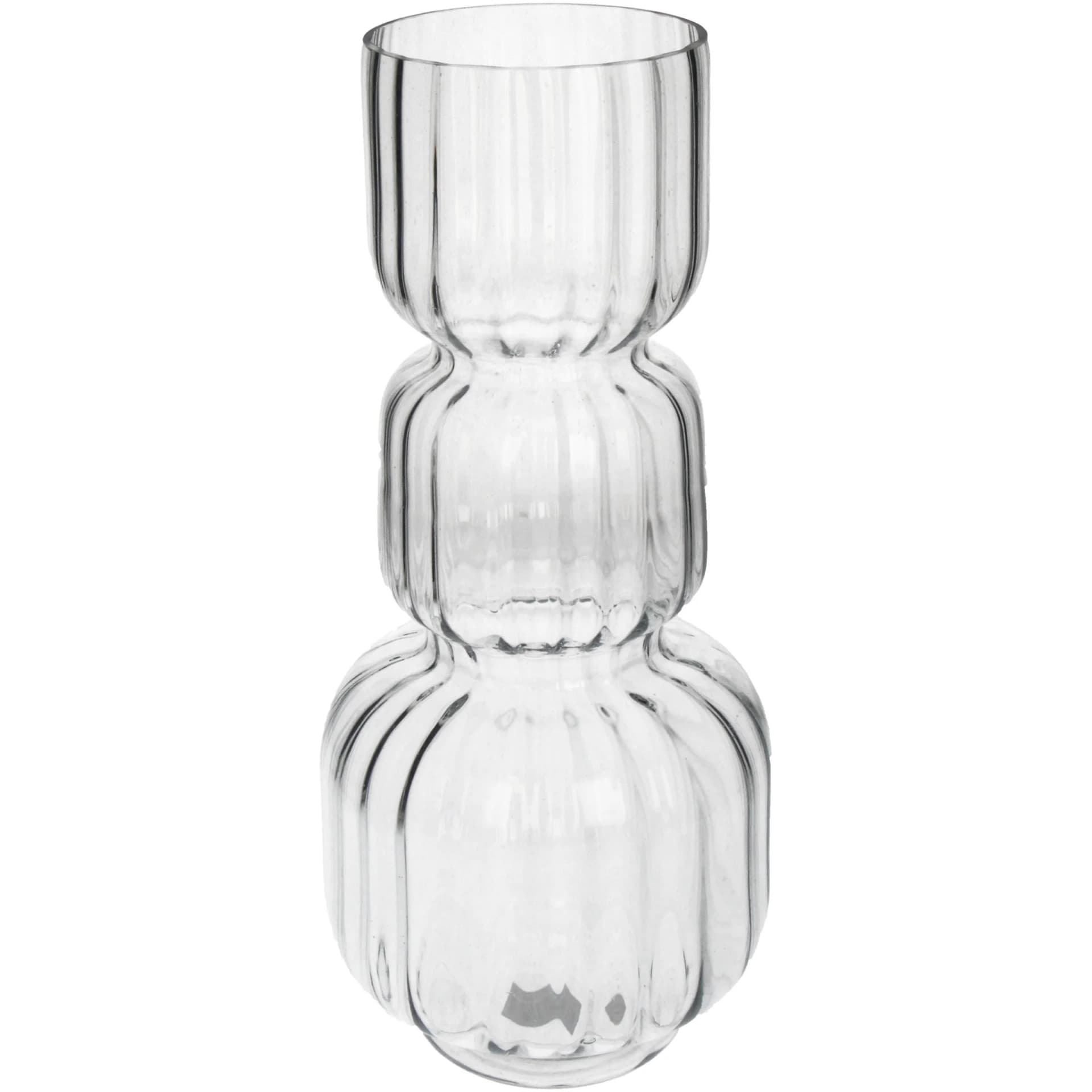 Vase Weiß Glas