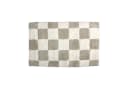 Kersten BV Badematte CHECKER Taupe Creme 100% Baumwolle Bild 2