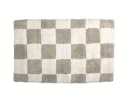 Kersten BV Badematte CHECKER Taupe Creme 100% Baumwolle Bild 5