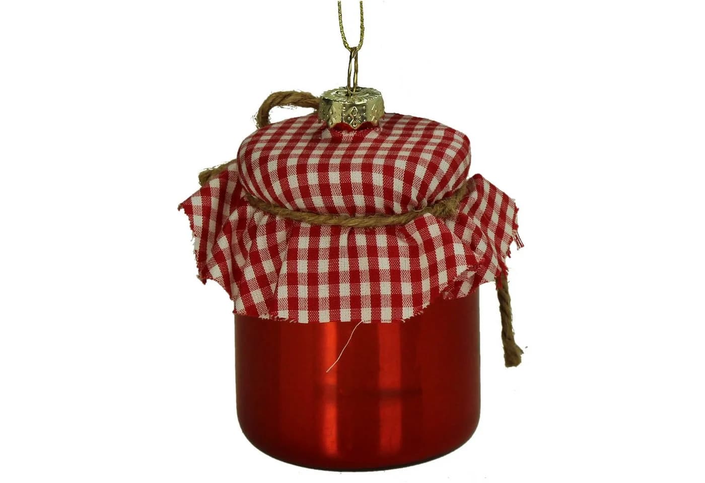 HD Collection Christbaumschmuck Marmelade Figur Rot