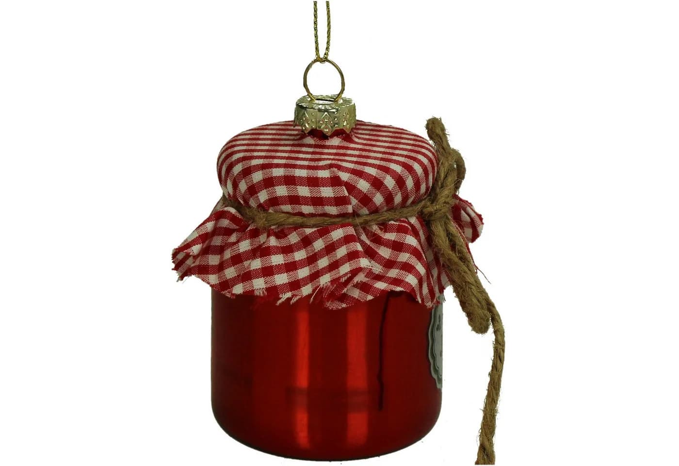 HD Collection Christbaumschmuck Marmelade Figur Rot - Bild 3