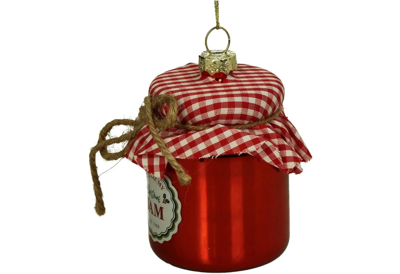 HD Collection Christbaumschmuck Marmelade Figur Rot - Bild 4