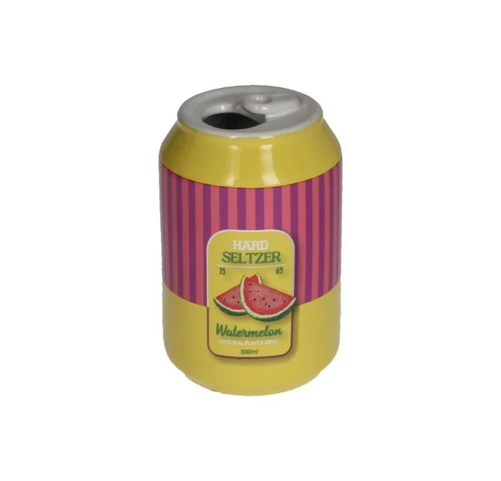 Kersten BV Deko-Vase Keramik Limonadendose Wassermelone Bunt