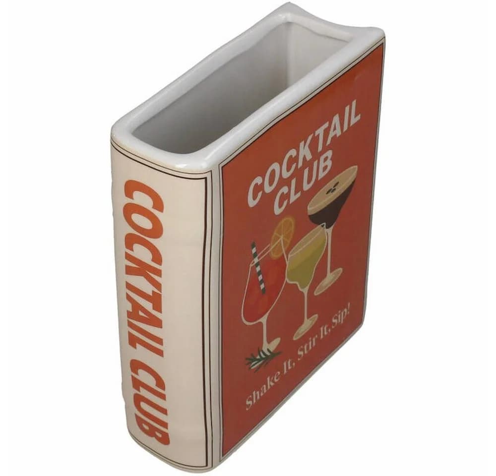 Kersten BV Dekovase Vase Buch, Dolomite - Cocktail Club